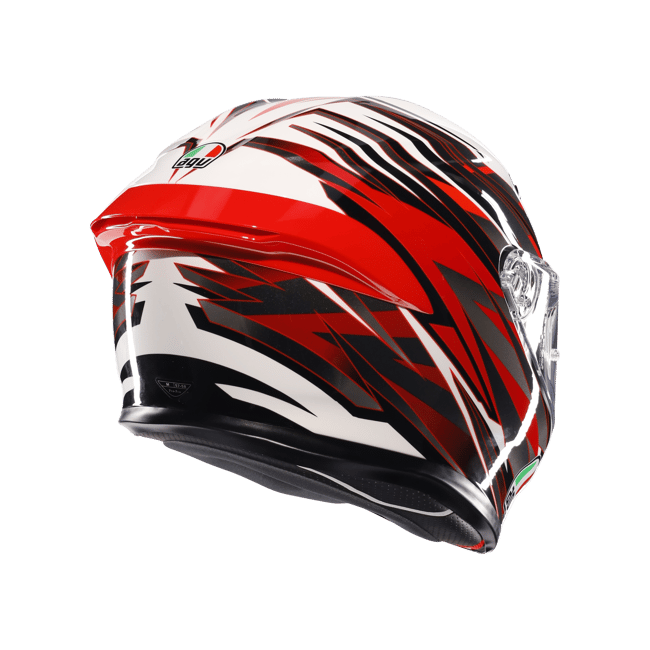Küçük resim: Agv K6 S Reeval White Red Grey Kapalı Kask