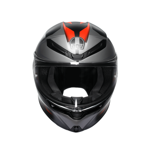Küçük resim: Agv K6 S Karve Matt Blk Grey Red Kapalı Kask