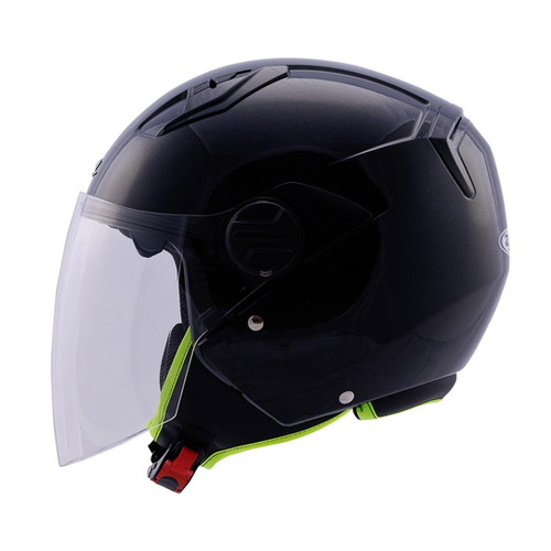 Zeus ZS-213 Pearl Black Açık Kask | Ordu Motosiklet