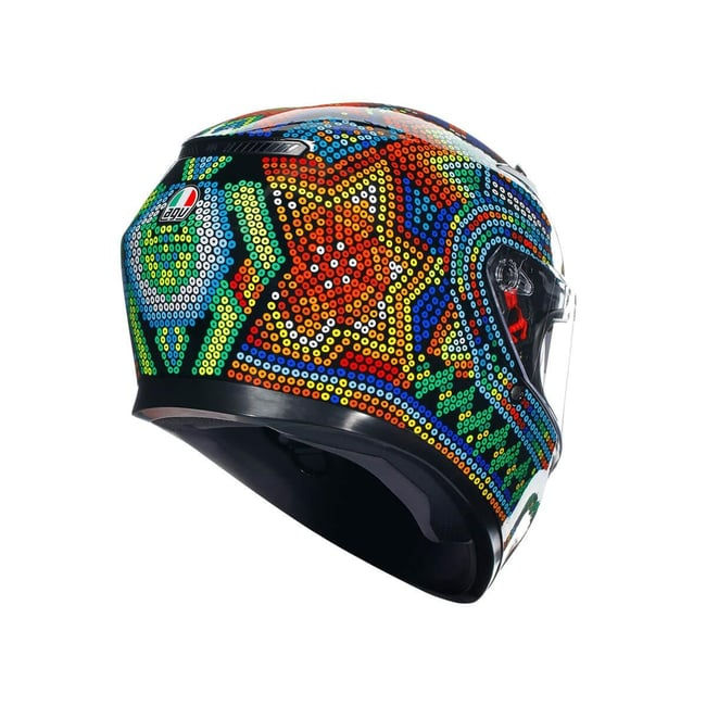 Küçük resim: Agv K3 Rossi Winter Test 2018 Kapalı Kask