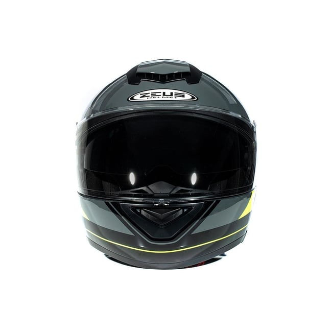 Küçük resim: Zeus ZS-3050 BE7 Grey Fluo Yellow Çene Açılır Kask