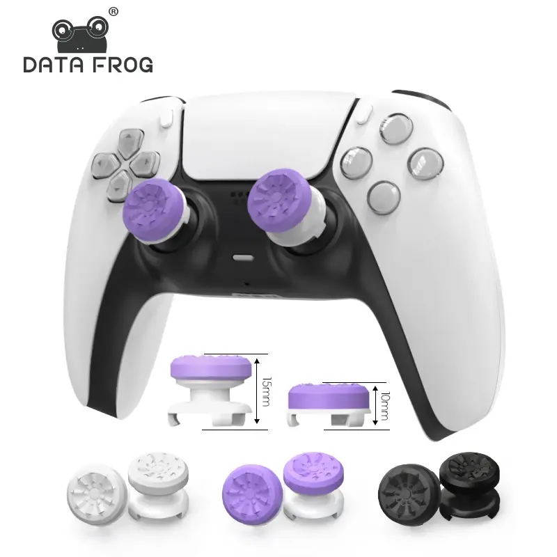 DATA FROG High-Rise Performance Freeks for PS4 PS5 Galaxy Joystick Compatible wi