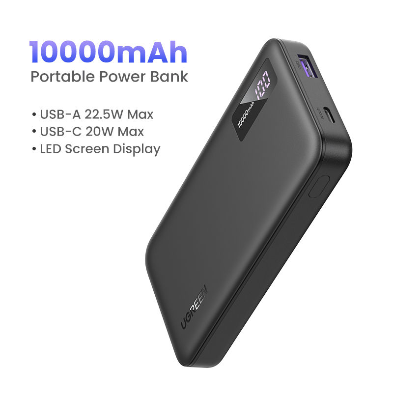 Thumbnail: UGREEN 22.5W Power Bank Fast Charge 10000mAh Portable PowerBank for iPhone 15 Pr