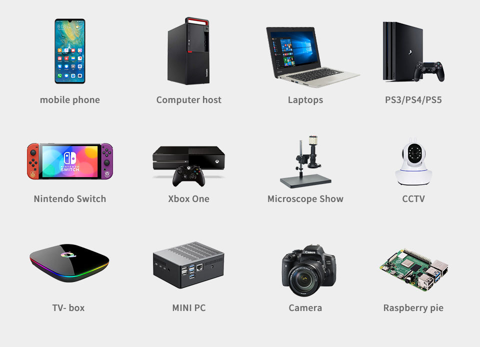 Thumbnail: 11.6 Inch Portable Monitor HDMI-Compatible Laptop second screen Gaming Extended 