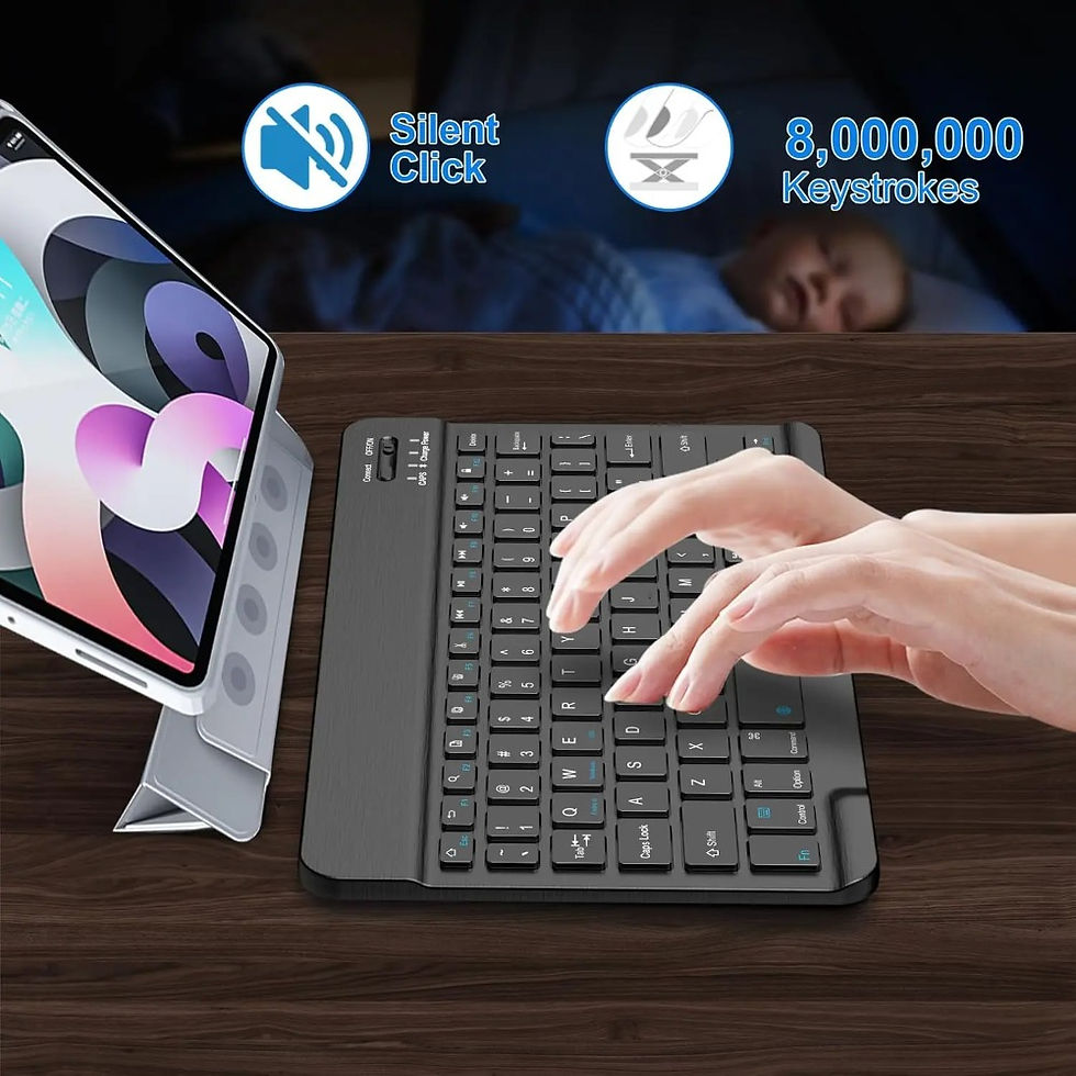 Thumbnail: Bluetooth Keyboard for iPad 10th Generation iPad Pro 13 12 11 10 9 8 7 Inch iPad