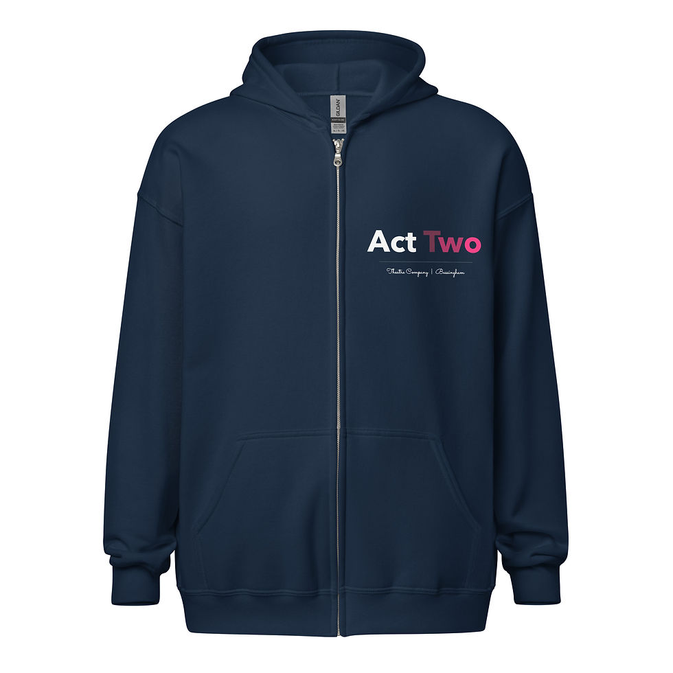 Thumbnail: Act Two Unisex Zip-Thru Hoodie