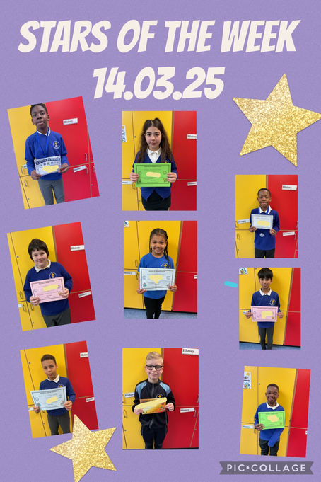 Year 6 Stars of The Week