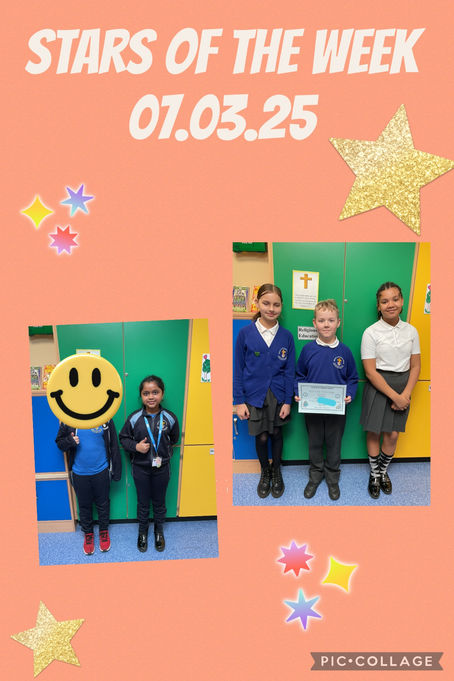 Year 6 Stars of The Week