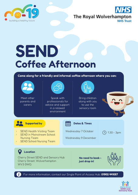 SEND Coffee Morning's