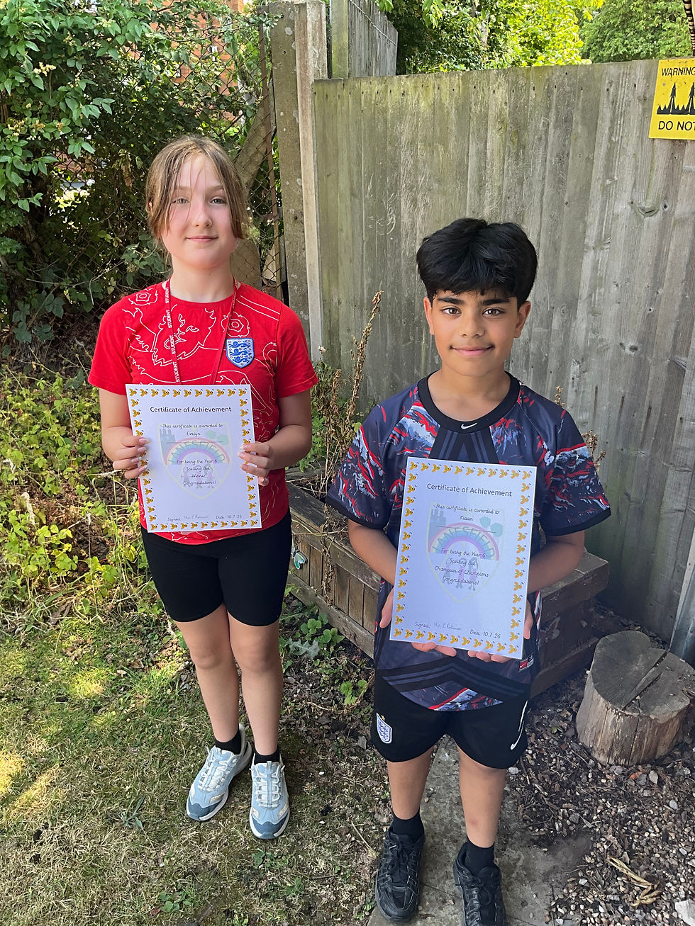 Year 6 - Spelling Bee 🐝 