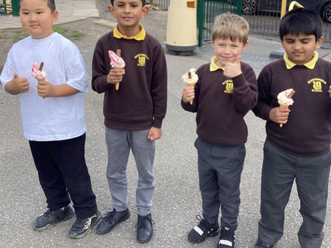 What a treat!🍦🍦