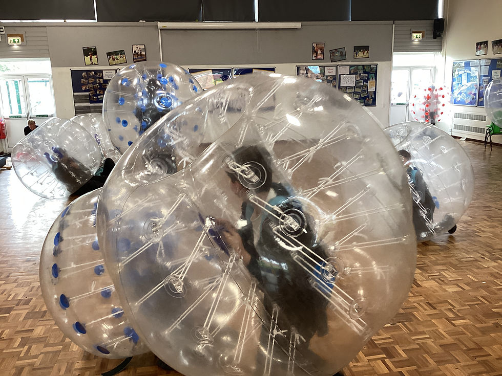 Year 6 - Nerf Wars and Zorbing