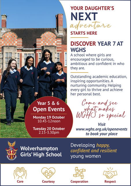Discover Year 7 at WGHS