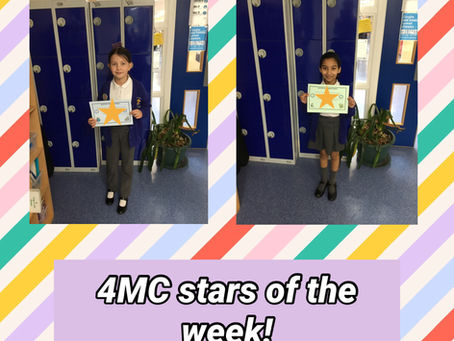 4MC - Star Pupils of the Week