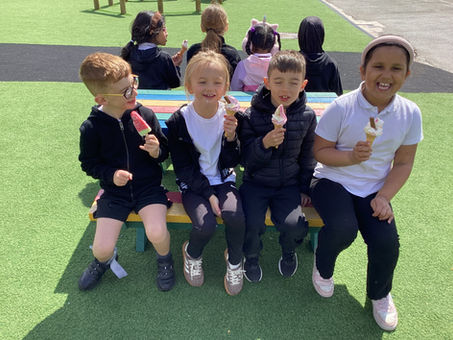 Ice cream anyone ? Well done Yr6 and a huge THANKYOU from 2H ! 🍦🍦🍦