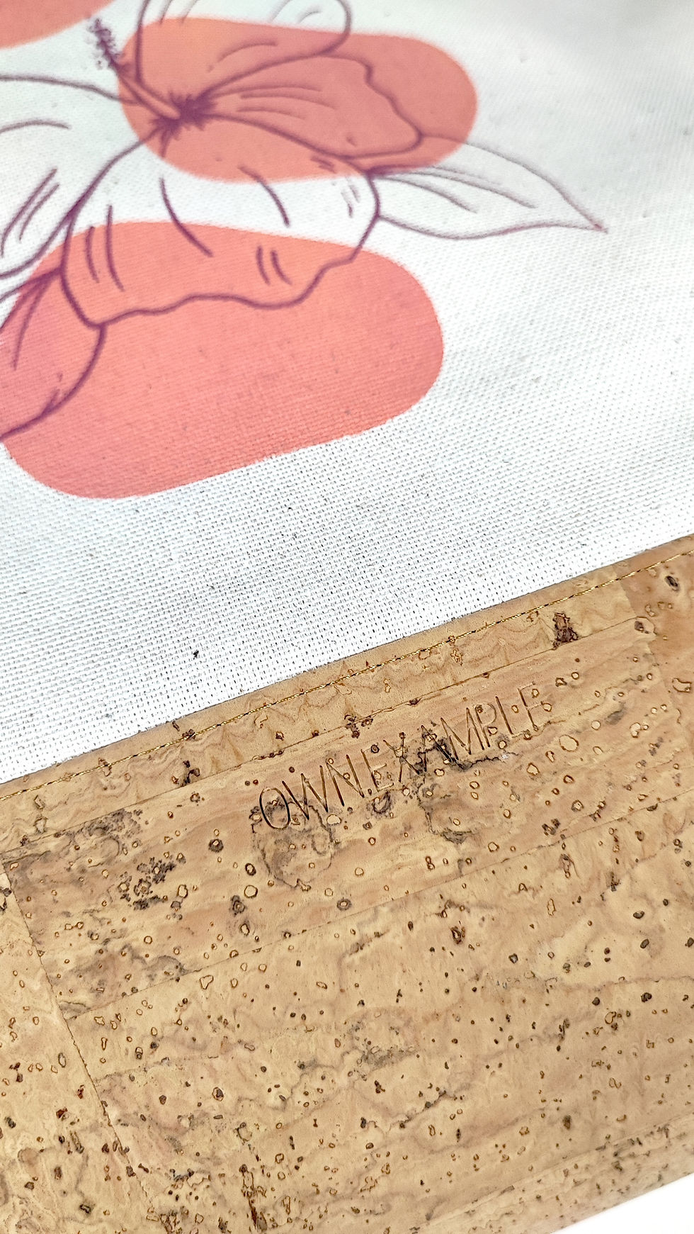 Miniaturbild: Tote Bag (Hibisskiss Coral Kiss)