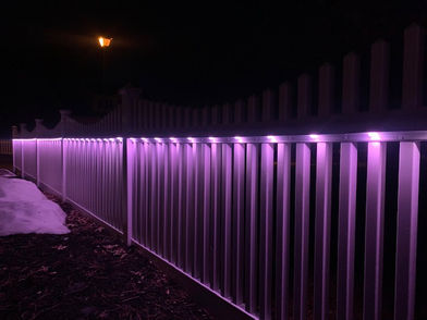 Fence, Deck, & Stair Lighting