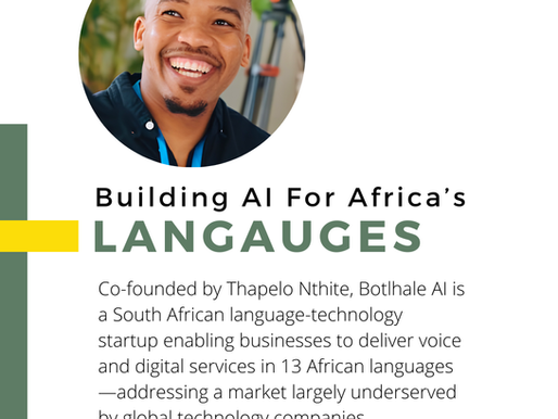 This Tech Startup Is Building AI For Africa's Languages