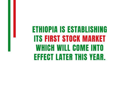 Traders Be Ready - Ethiopia's First Stock Market is Coming Soon! 