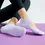 Thumbnail: Customized Women Pilates Socks Anti-Slip Breathable Backless Yoga Socks Ankle