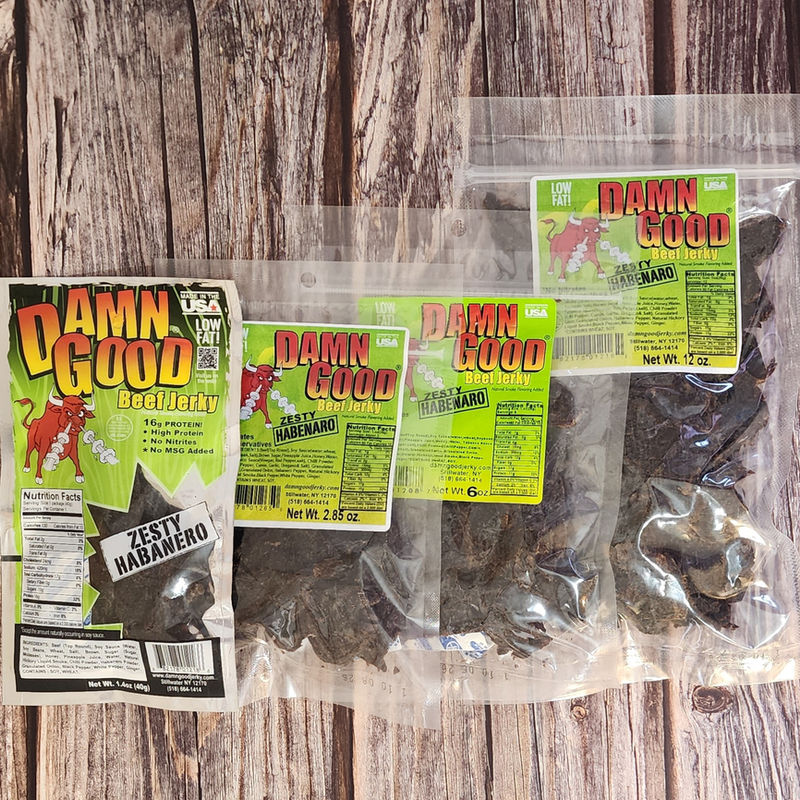 Zesty Habanero Beef Jerky