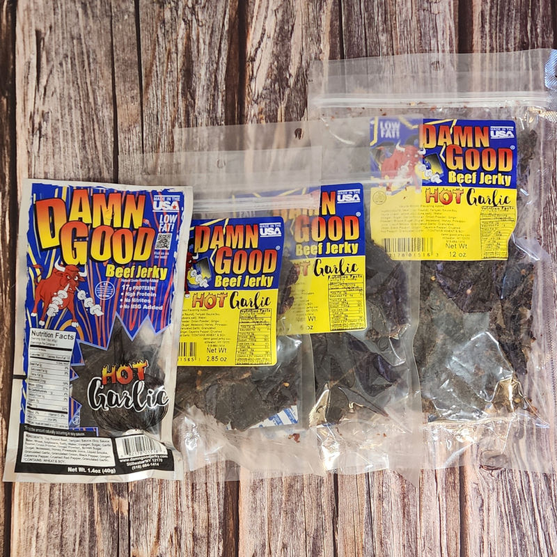 Hot Garlic Beef Jerky