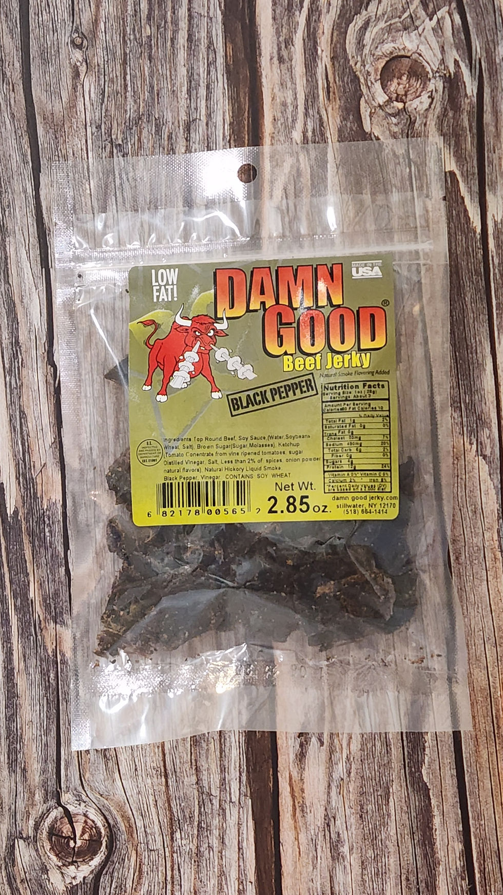 Thumbnail: 2.85oz Black Pepper Jerky
