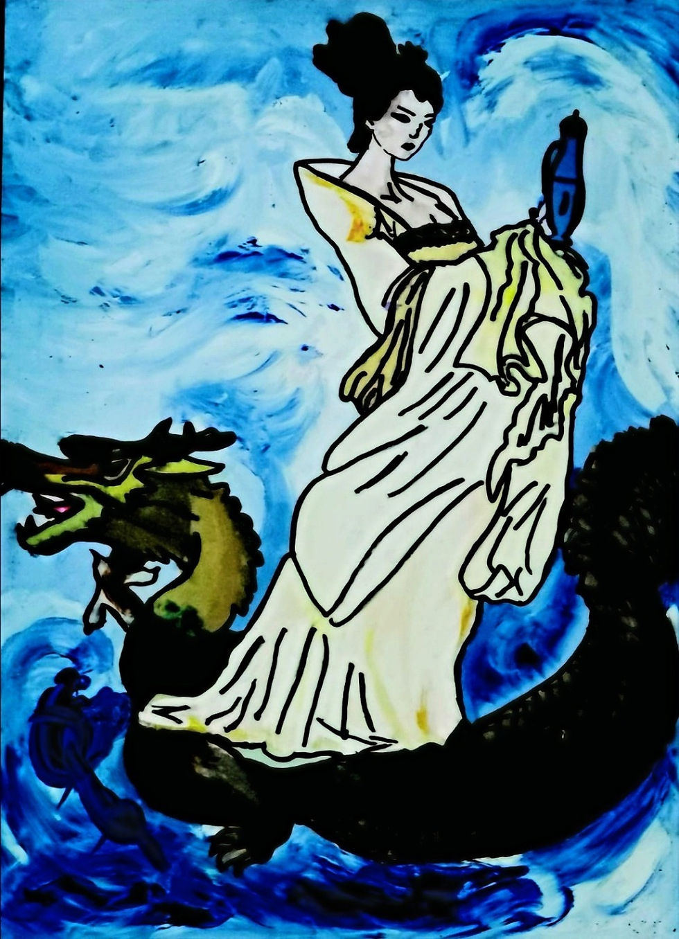 Kuan Yin. Goddess of the East. ASCENDED master. Urban soul tarot