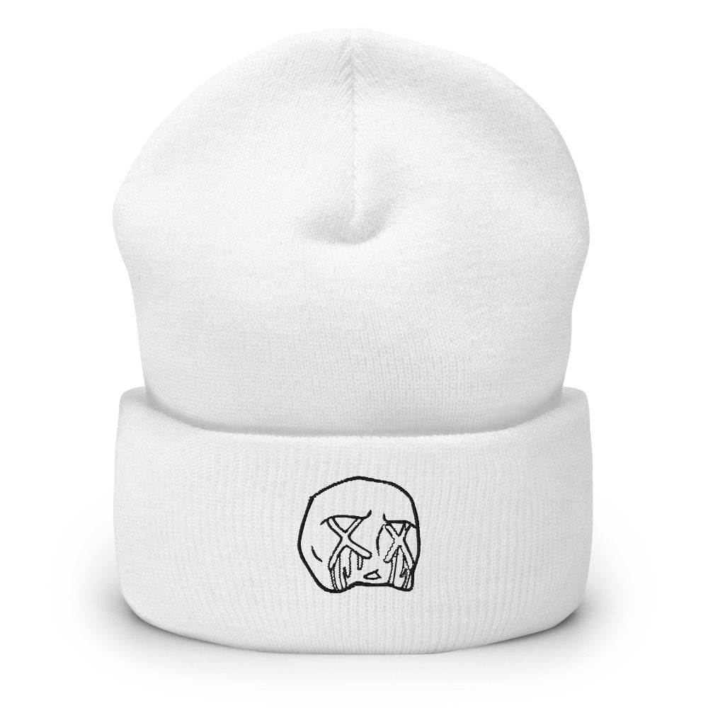 BlackZuko white Beanie