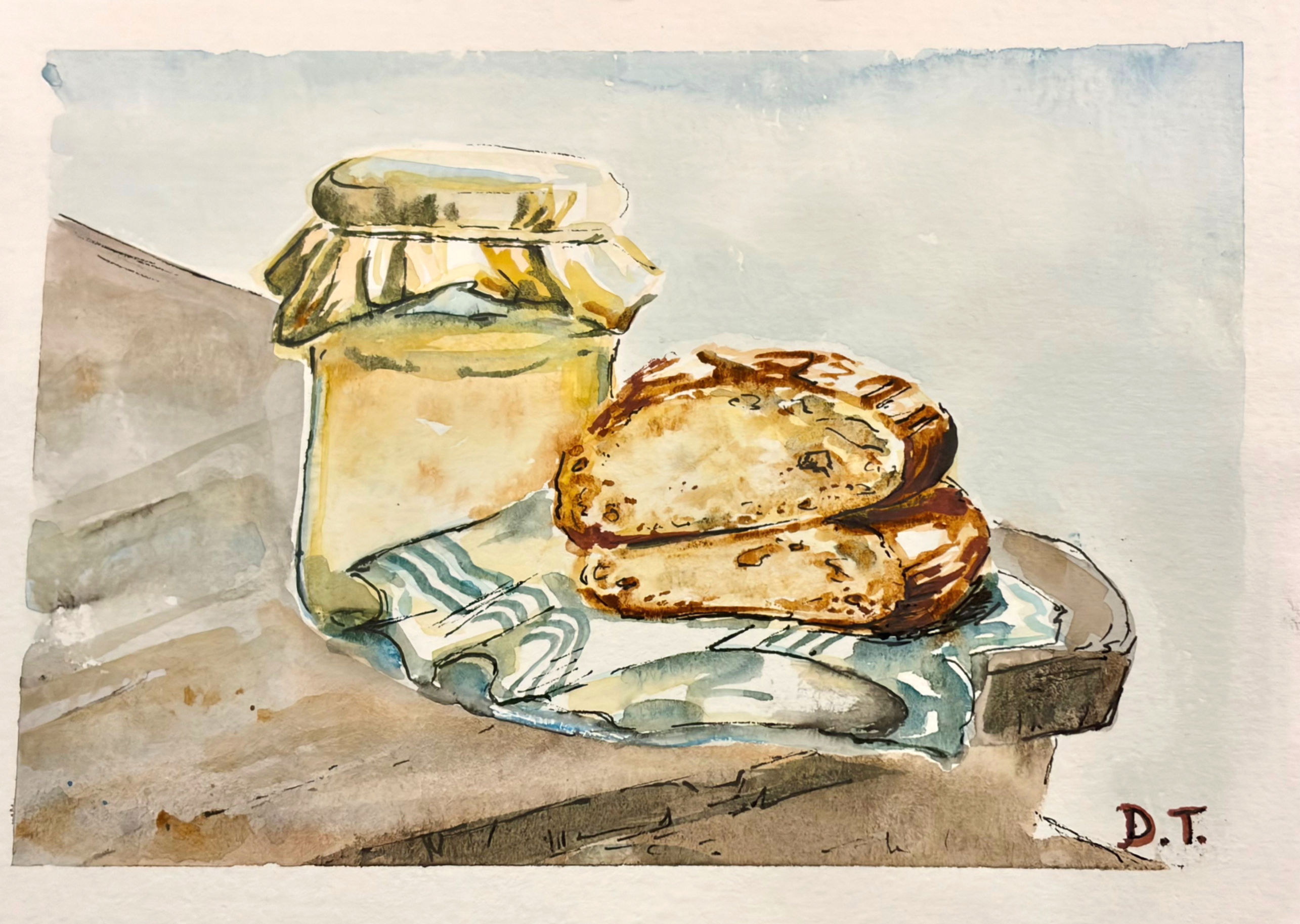 Baked Bread and Starter