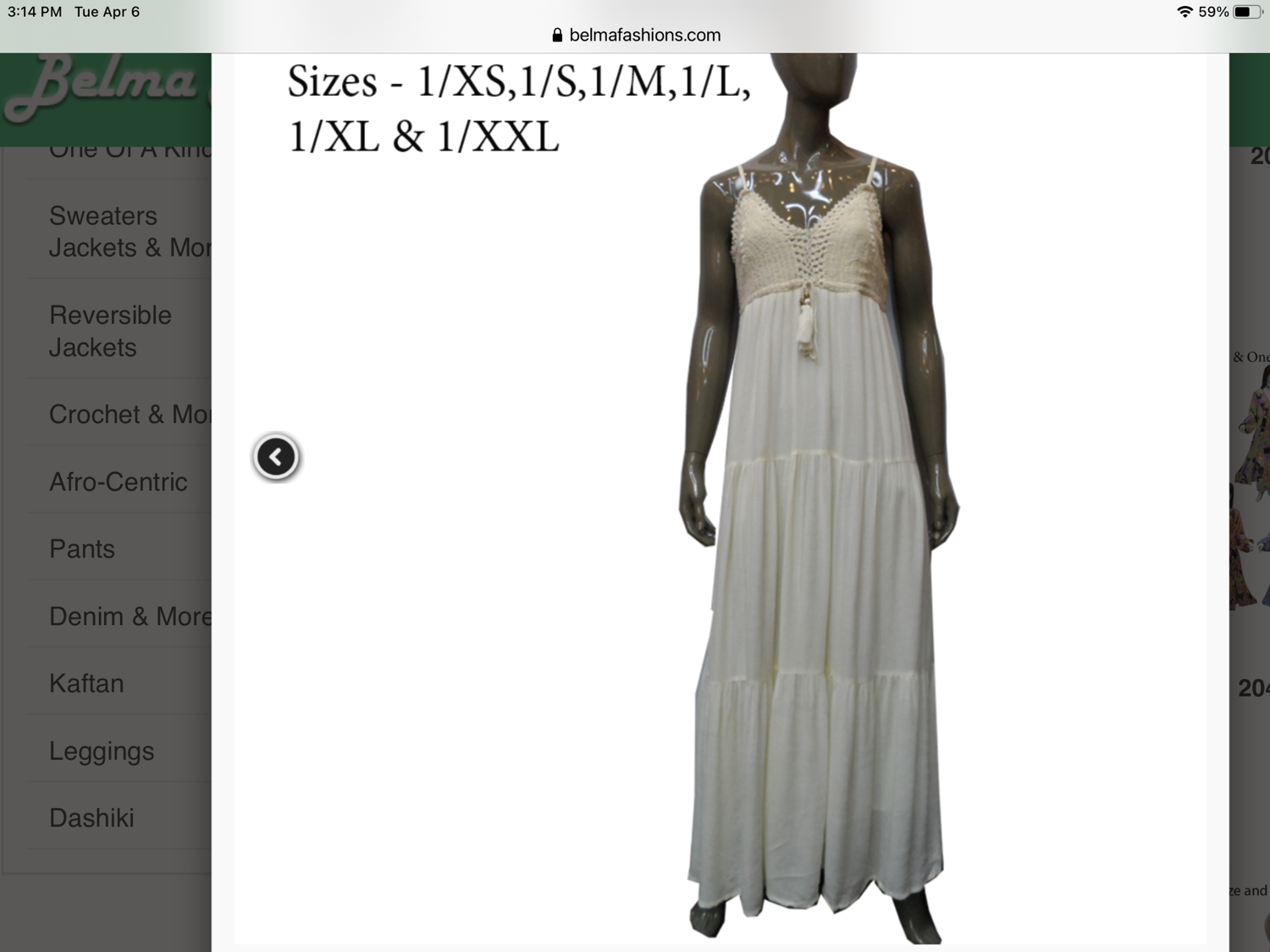 Crochet Bodice Sundress