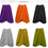 Thumbnail: Solid Color Dropped Crotch Pants