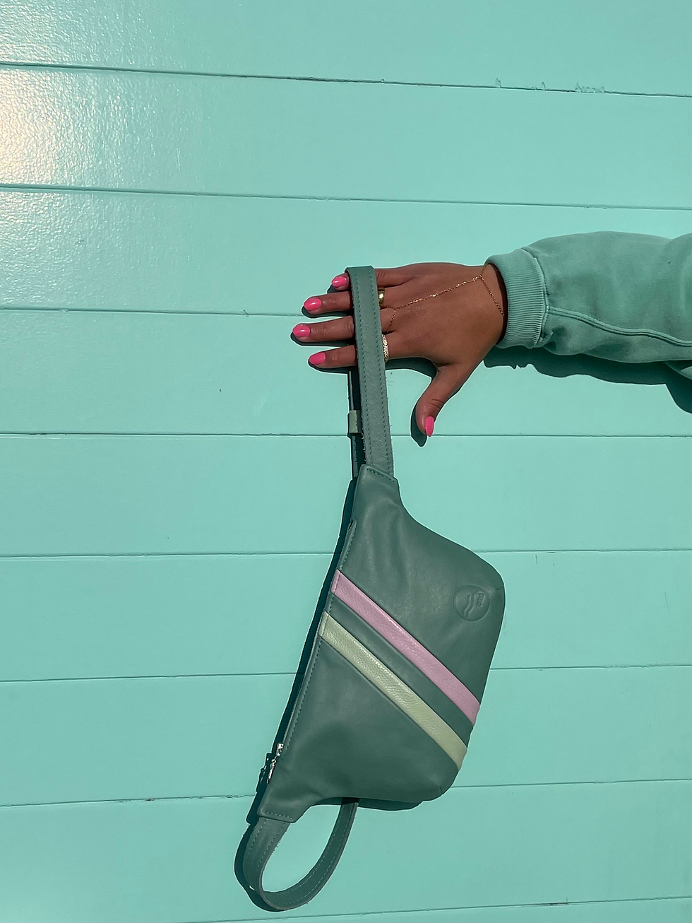 Thumbnail: Fanny pack medium ‘EMERALD’