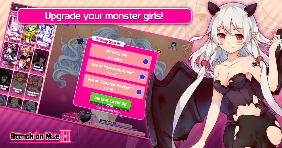 Attack On Moe H Upgrade