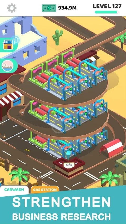 Idle Car Tycoon building