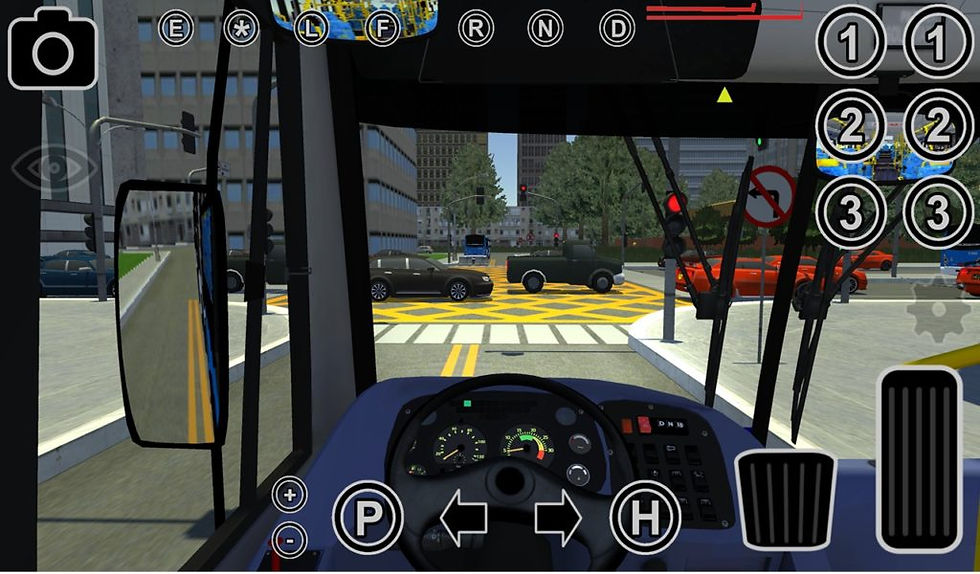 Proton Bus Simulator interface 1024x600