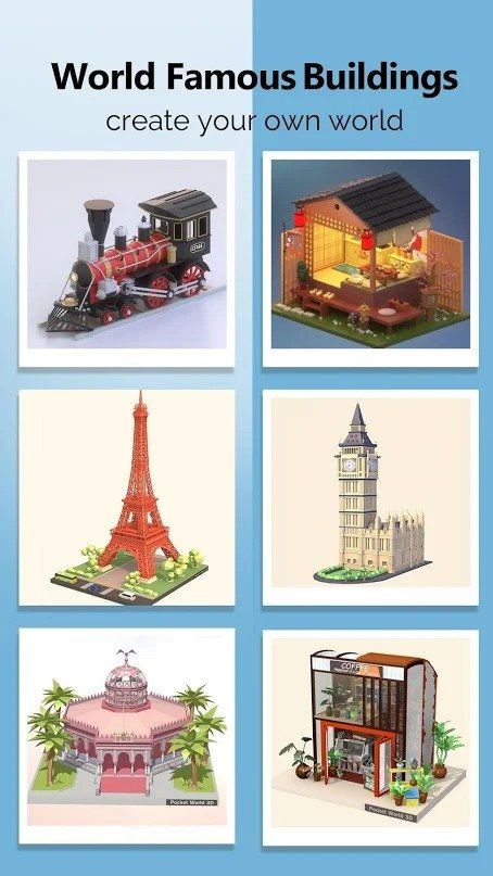 Pocket World 3D screenshot