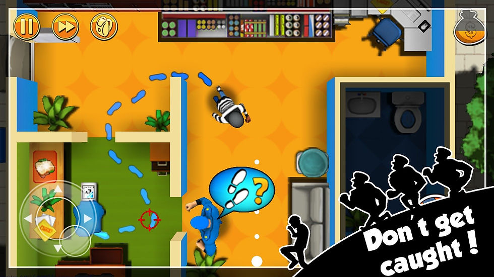 Robbery Bob graphics