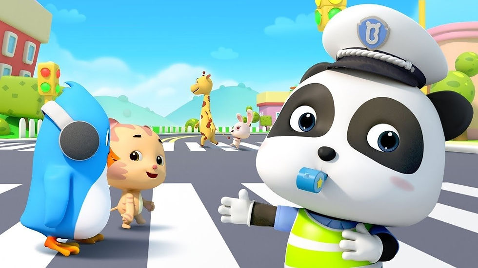 Little Panda Policeman