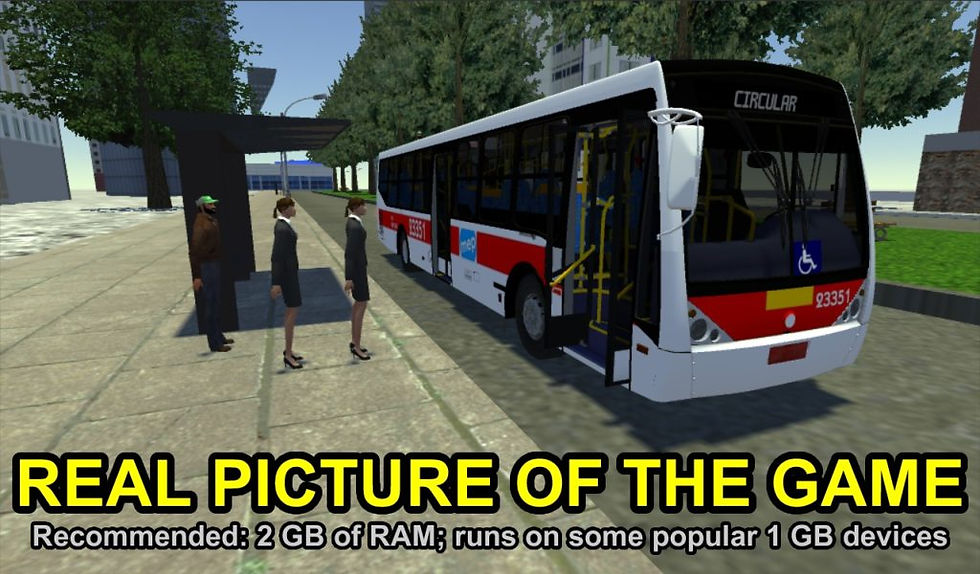 Proton Bus Simulator graphics 1024x600