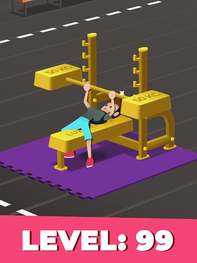 Idle Fitness Gym Tycoon graphics