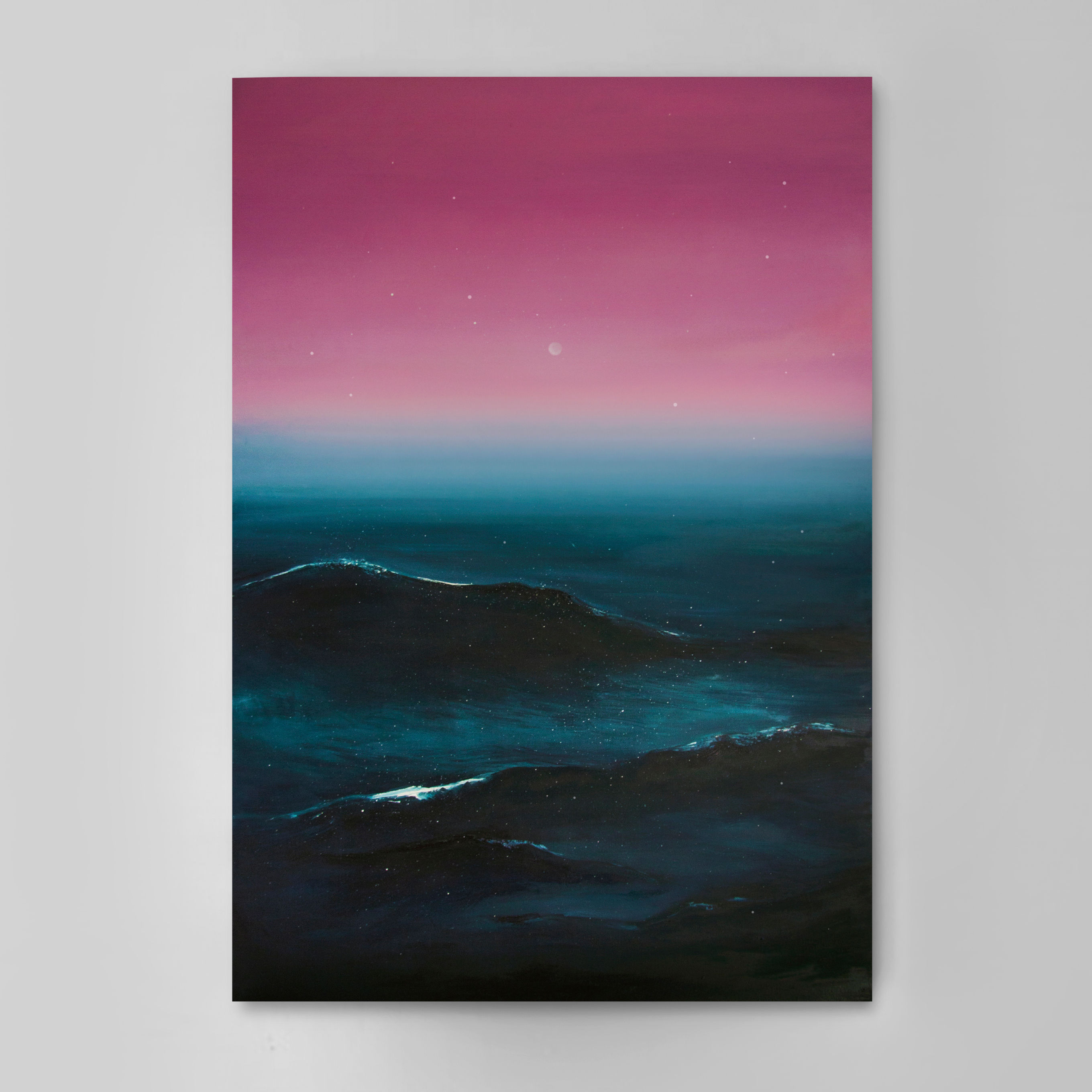 Kilka momentów // obraz olejny