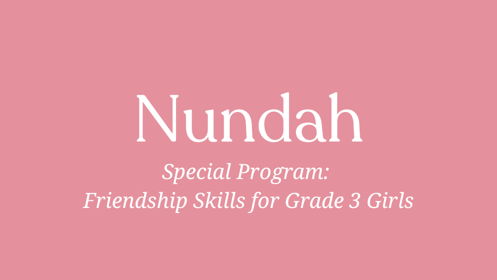 Friendship Skills for Grade 3 Girls