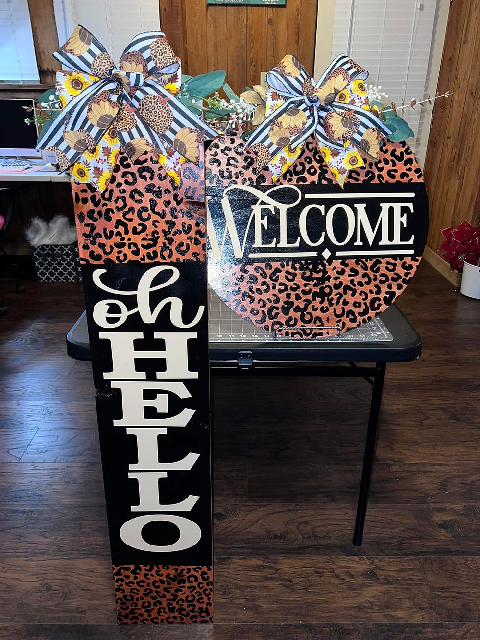 Thumbnail: Porch Sign Set