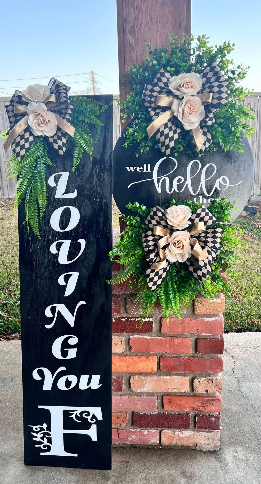 Porch Sign Set