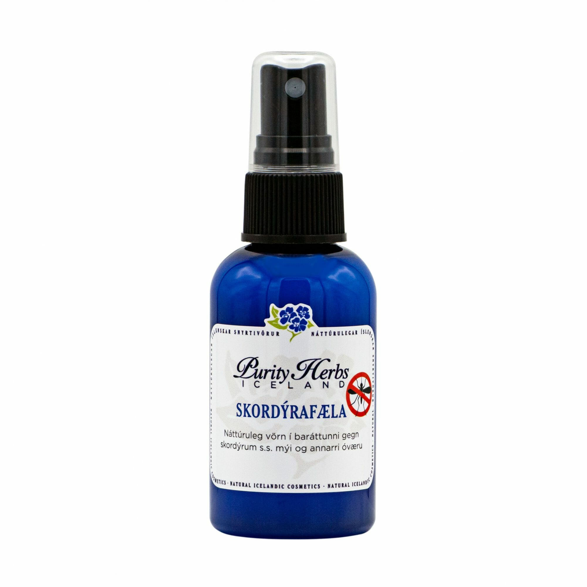 Natuurlijke  insectenspray. 