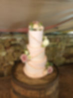 pink peeled fondant