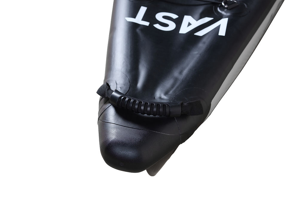 Thumbnail: Drop-Stitch Inflatable Kayak VAST Navy Charcoal Single