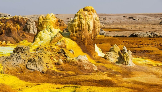 Dallol in the Afar region