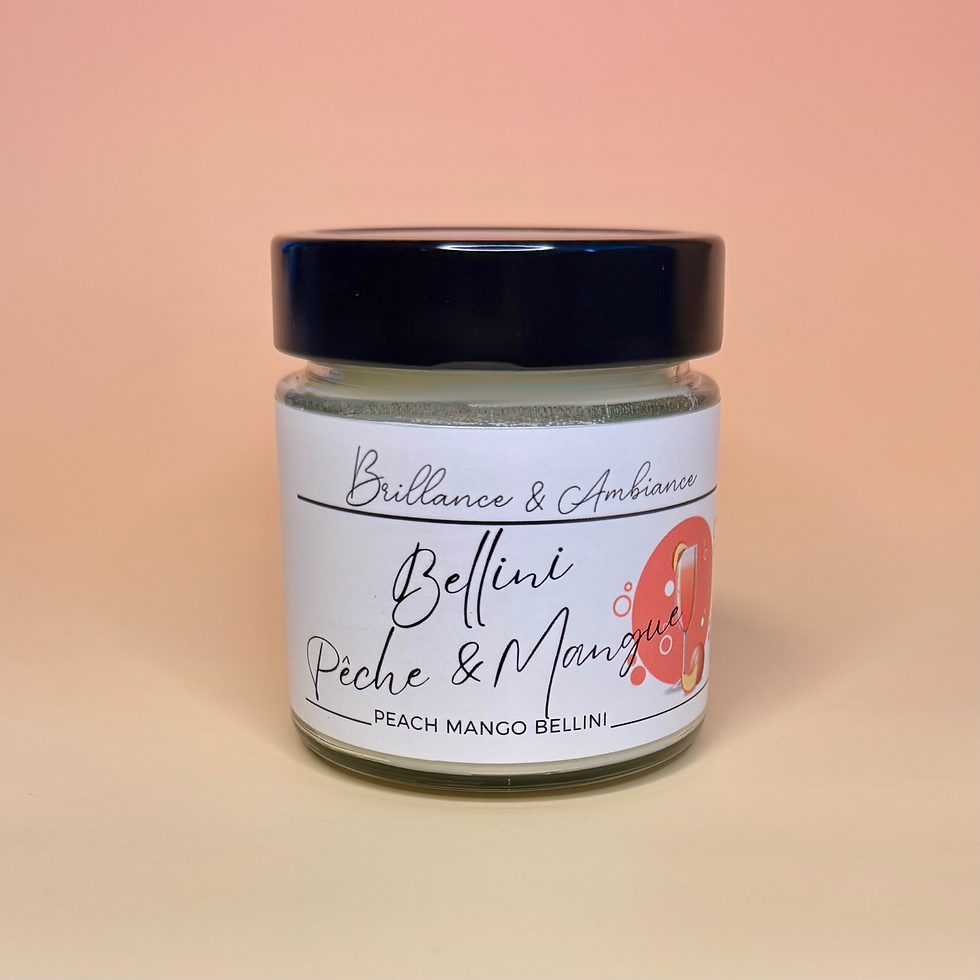 Bellini pêche et mangue